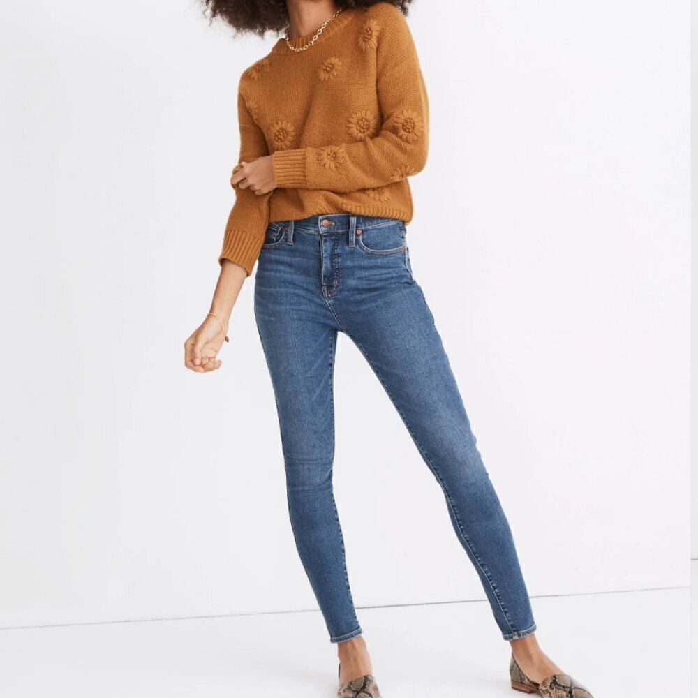 Madewell MA61610" high-rise skinny jeans size 29 Repaired Condition